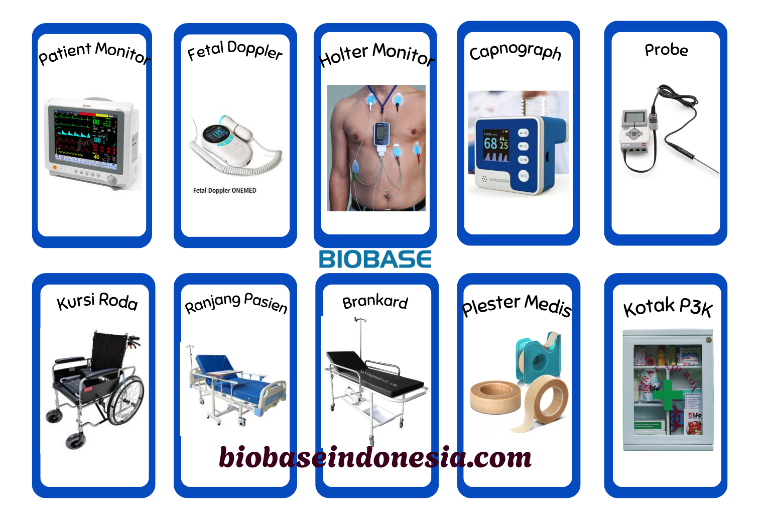50 alat kesehatan dengan gambar lengkap
