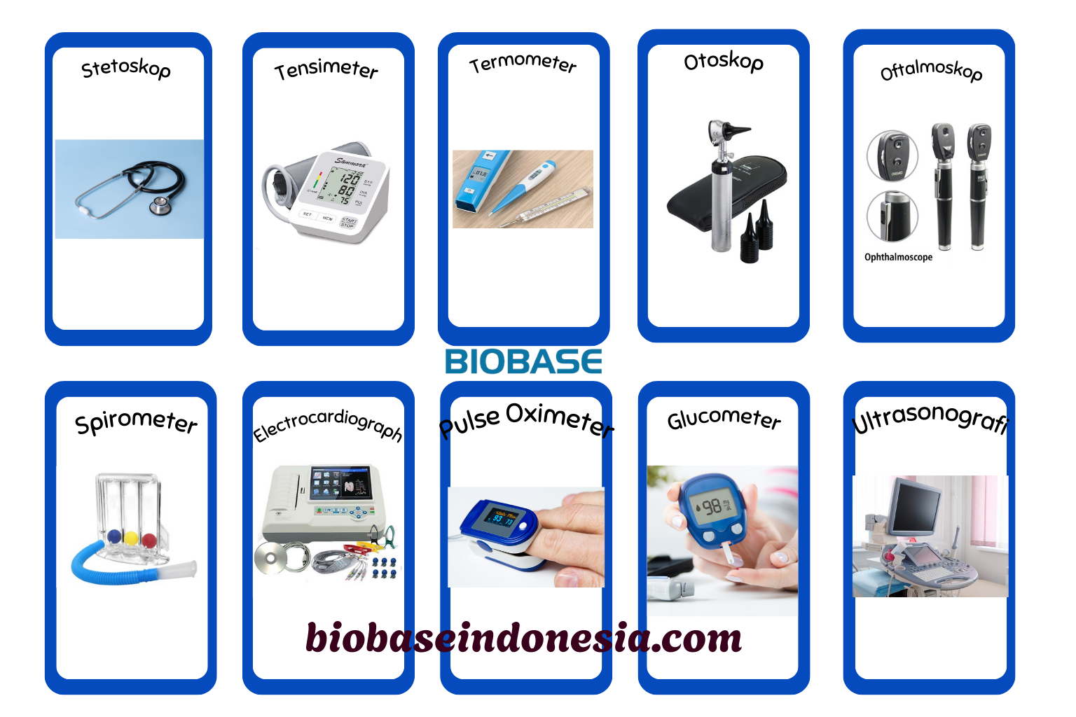 50 alat kesehatan dengan gambar lengkap