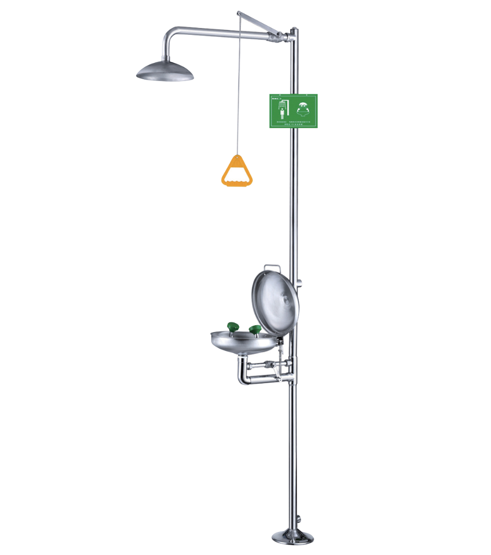 Produk Combination Emergency Shower Eye Washer